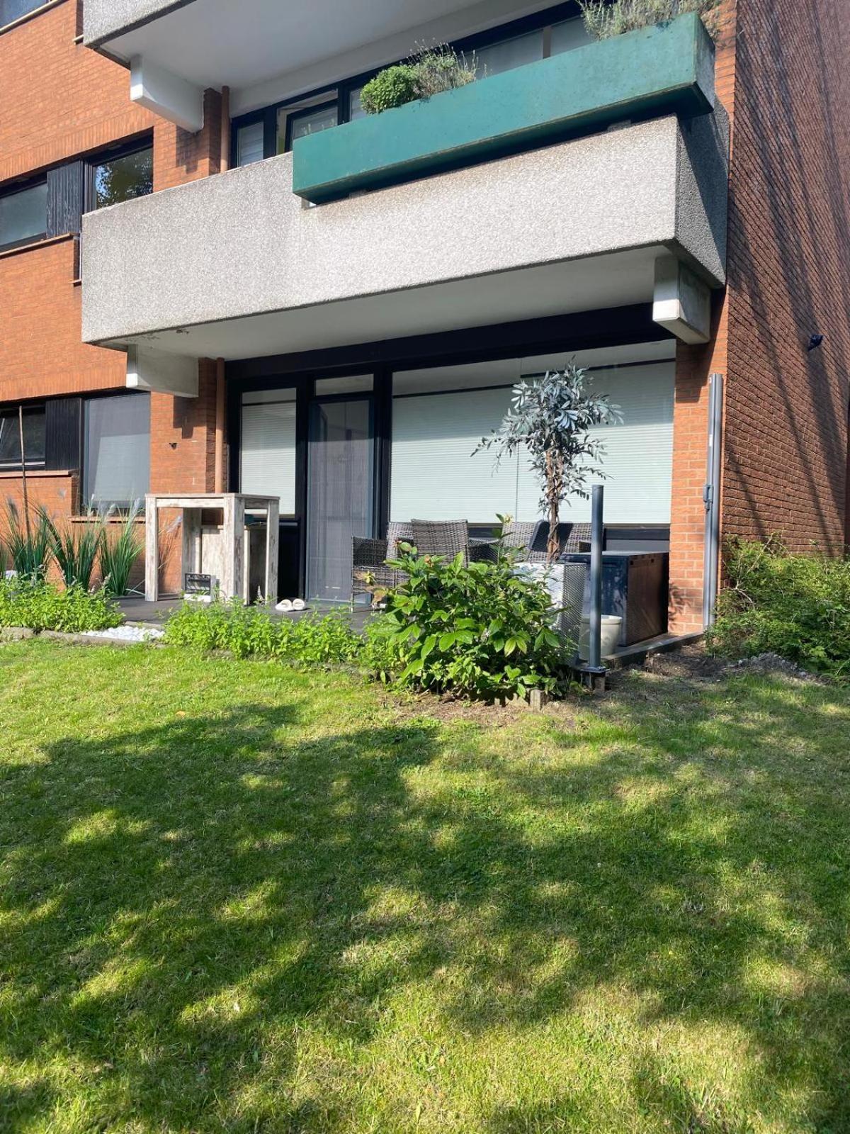 Moderne 2-Zimmer-Wohnung Mit Garten Hanóver Exterior foto